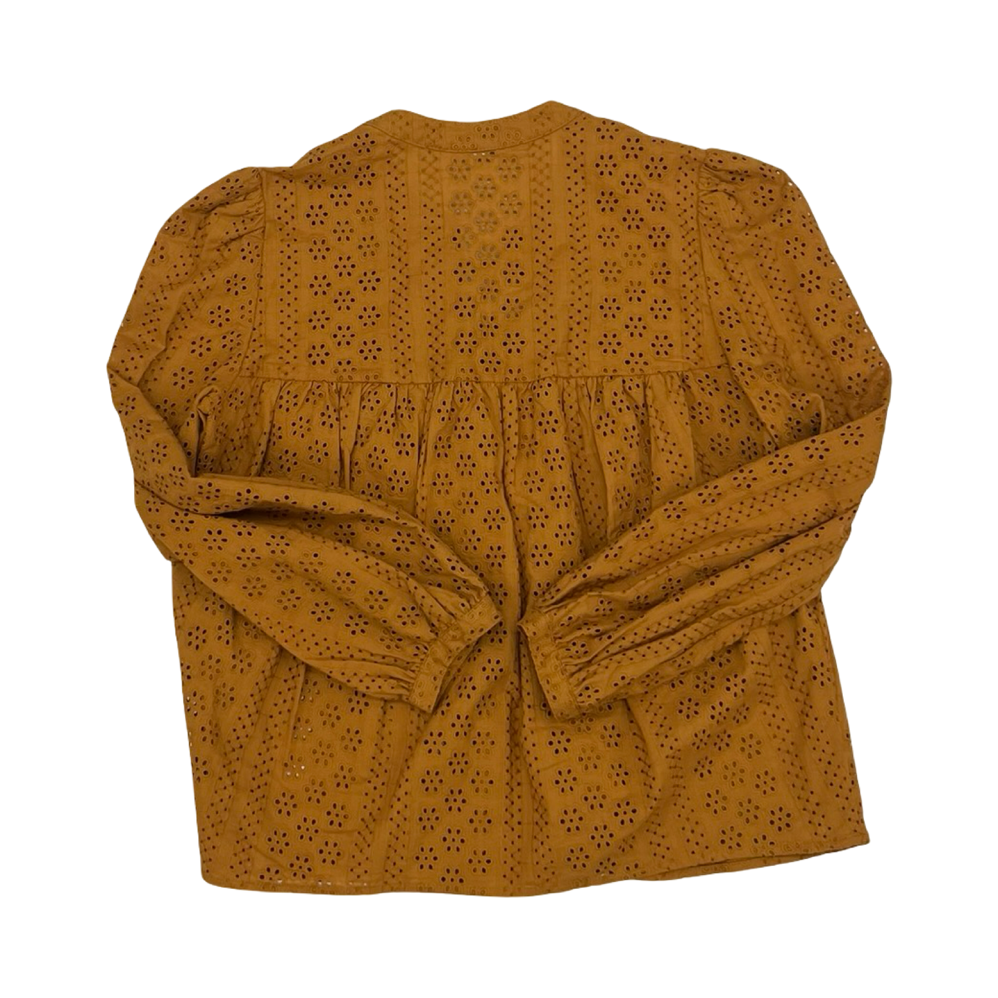 Blouse Ls By Madewell In Brown, Size:Xs