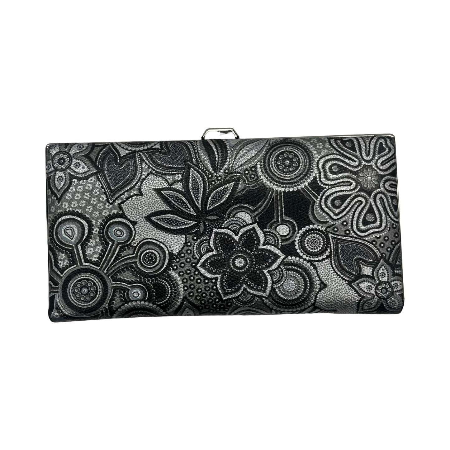 Wallet By Lodis In Silver, Size:Medium