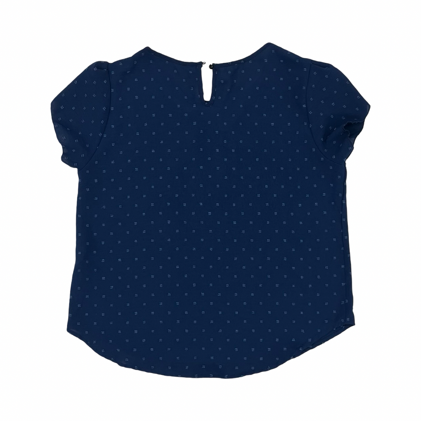 Blouse Ss By Clothes Mentor In Blue, Size:L