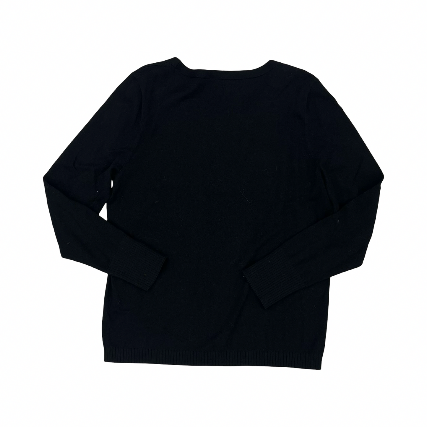 Sweater By Talbots In Black, Size:L