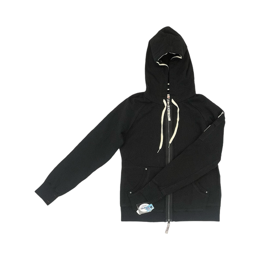 Sweatshirt Hoodie By Clothes Mentor In Black, Size:M