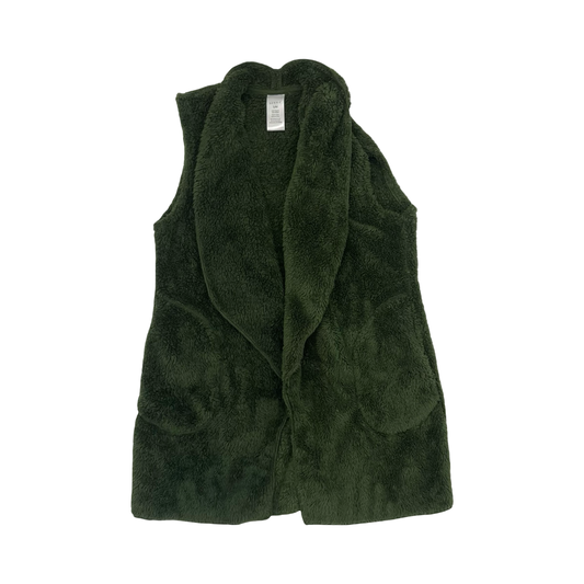 Vest Fleece By Serra In Green, Size:S