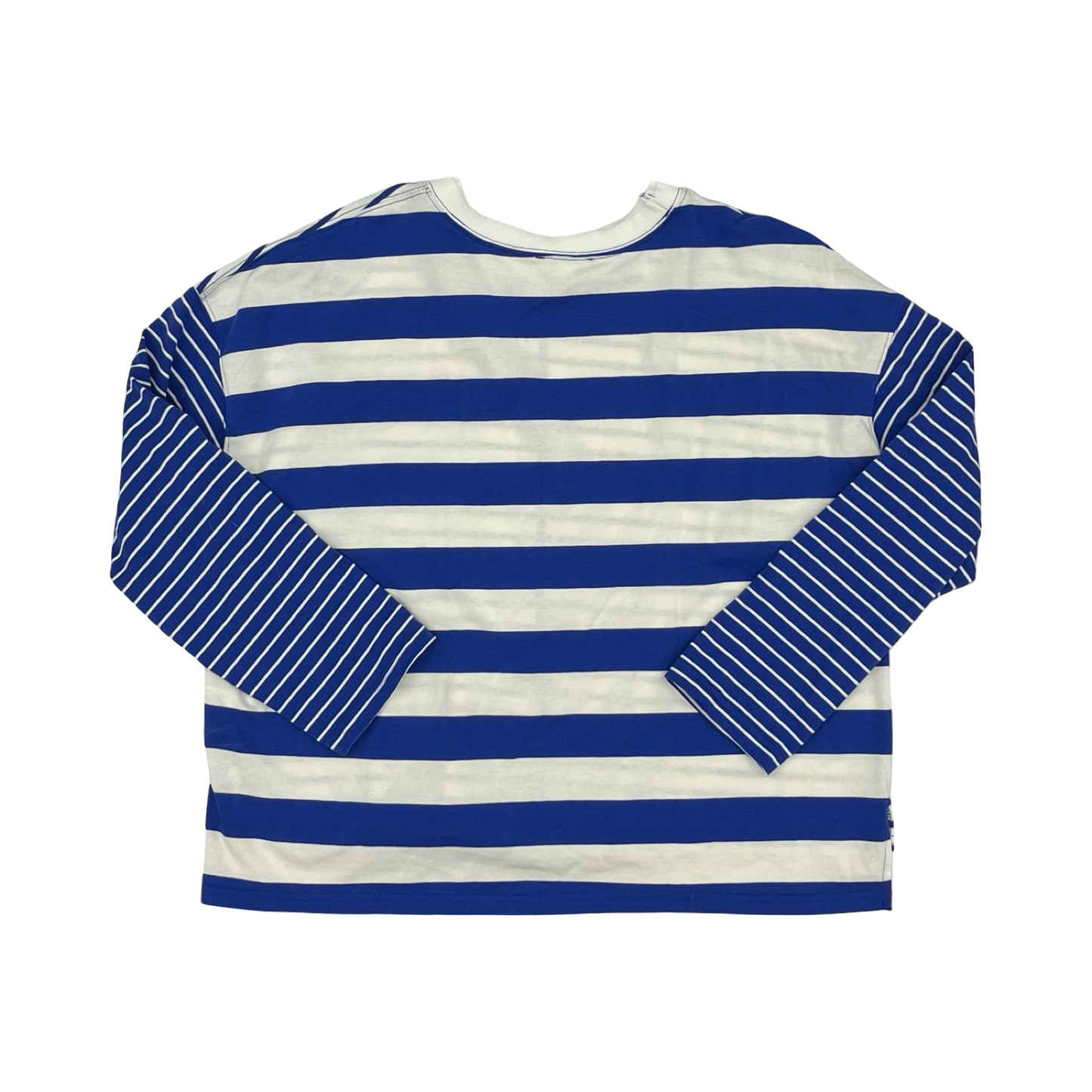 Top Ls By Blu Pepper In Blue & White, Size:L