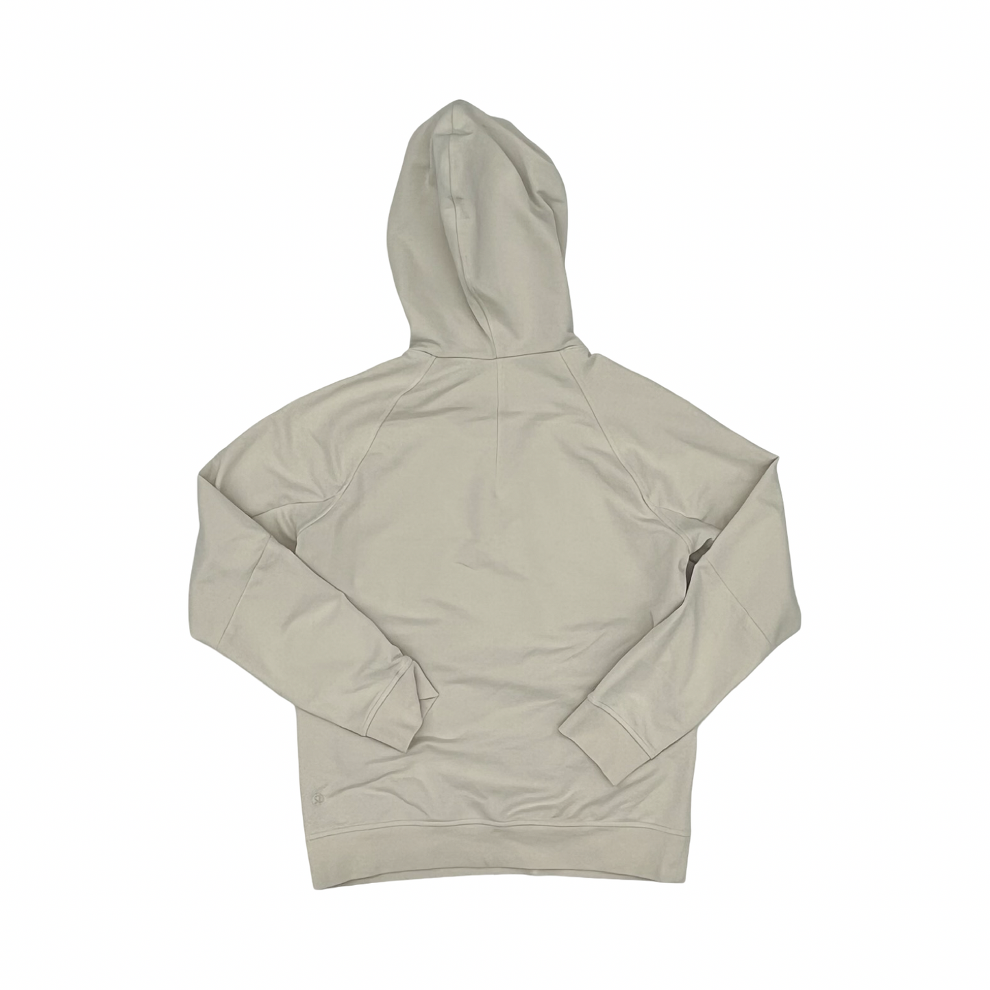 Athletic Sweatshirt Hoodie By Lululemon In Cream, Size:S