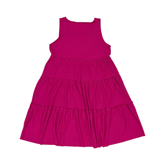 Dress Casual Short By Zenana In Pink, Size:M