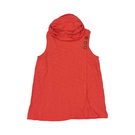 Top Sleeveless By Habitat In Orange, Size:M