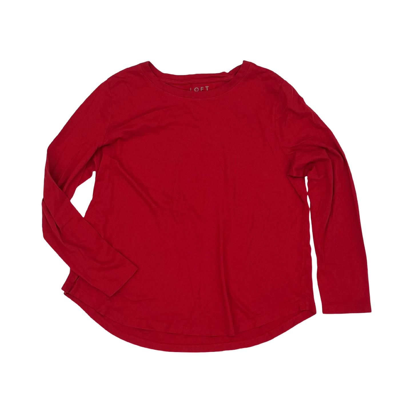 Top Ls By Loft In Red, Size:Xxl