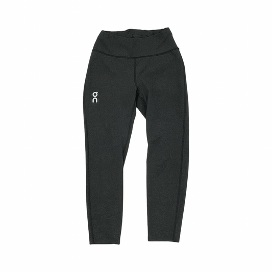 Athletic Leggings Capris By On In Black & Grey, Size:Xs
