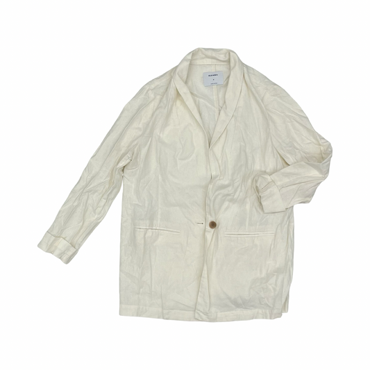 Blazer By Old Navy In Cream, Size:M