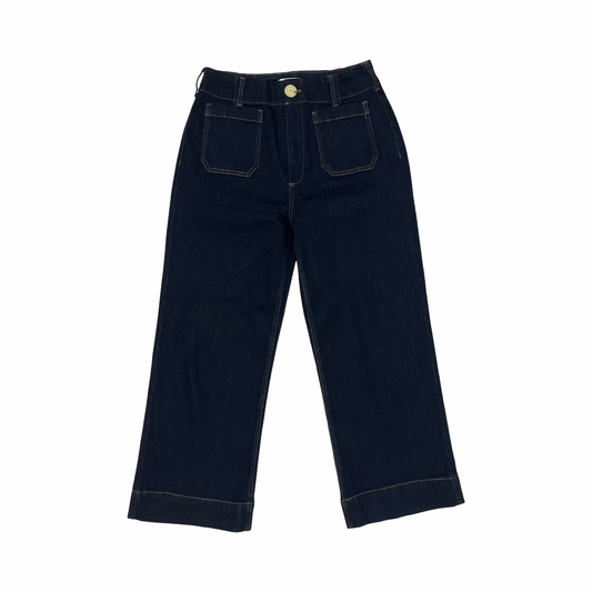 Jeans Wide Leg By Velvet Heart In Blue Denim, Size:10