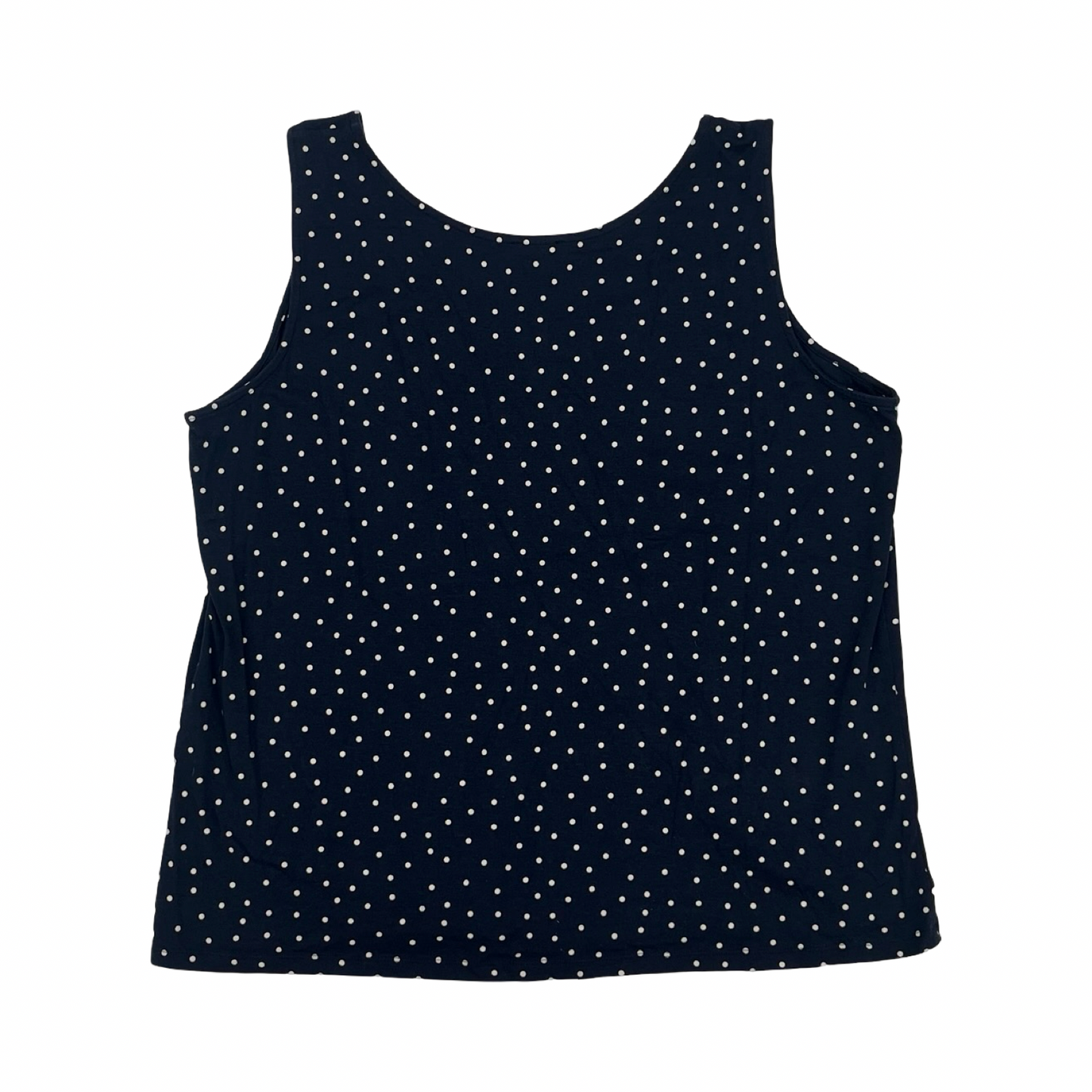 Tank Top By Talbots In Navy, Size:2X
