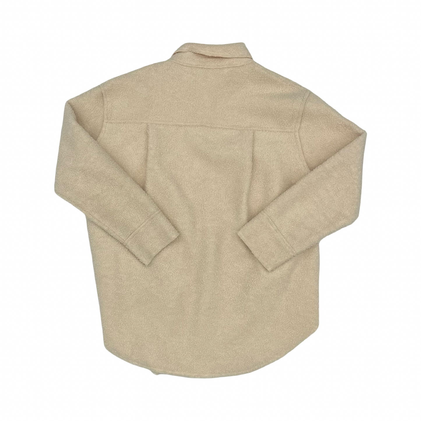 Jacket Shirt By Kori America In Cream, Size:S