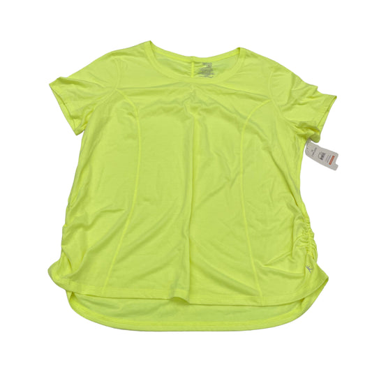 Athletic Top Short Sleeve By Danskin  Size: 2x