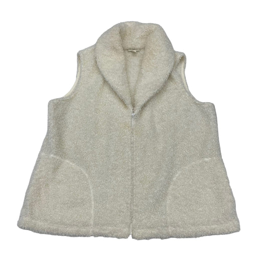 Vest Faux Fur & Sherpa By J Jill O  Size: L