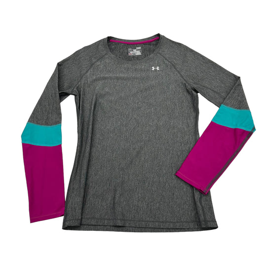 Athletic Top Long Sleeve Crewneck By Under Armour  Size: S