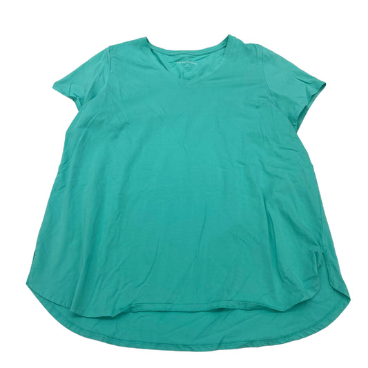 Top Short Sleeve Basic By Soft Surroundings  Size: 1x