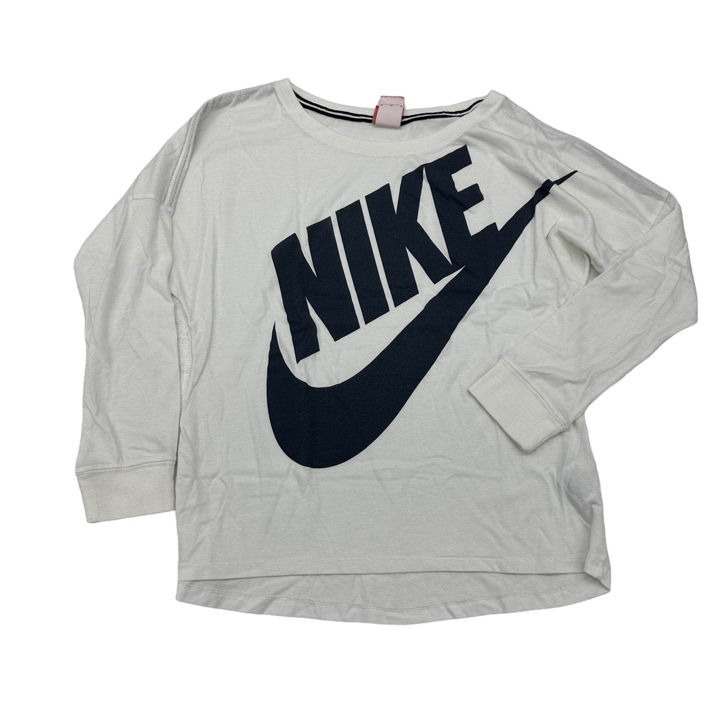 Athletic Top Long Sleeve Crewneck By Nike Apparel  Size: M