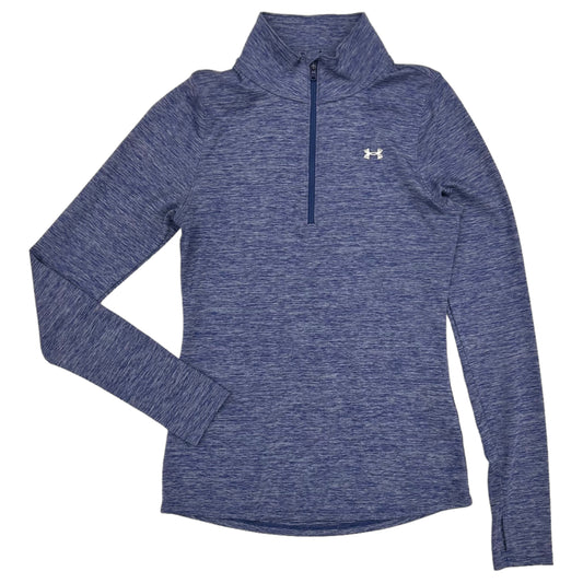 Athletic Top Long Sleeve Collar By Under Armour  Size: Xs