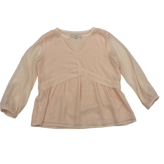 Blouse Long Sleeve By Loft  Size: S