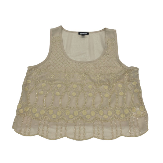 Blouse Sleeveless By Express  Size: M
