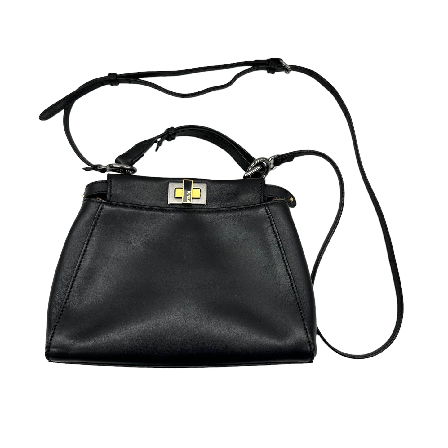 Handbag Luxury Designer By Fendi  Size: Small