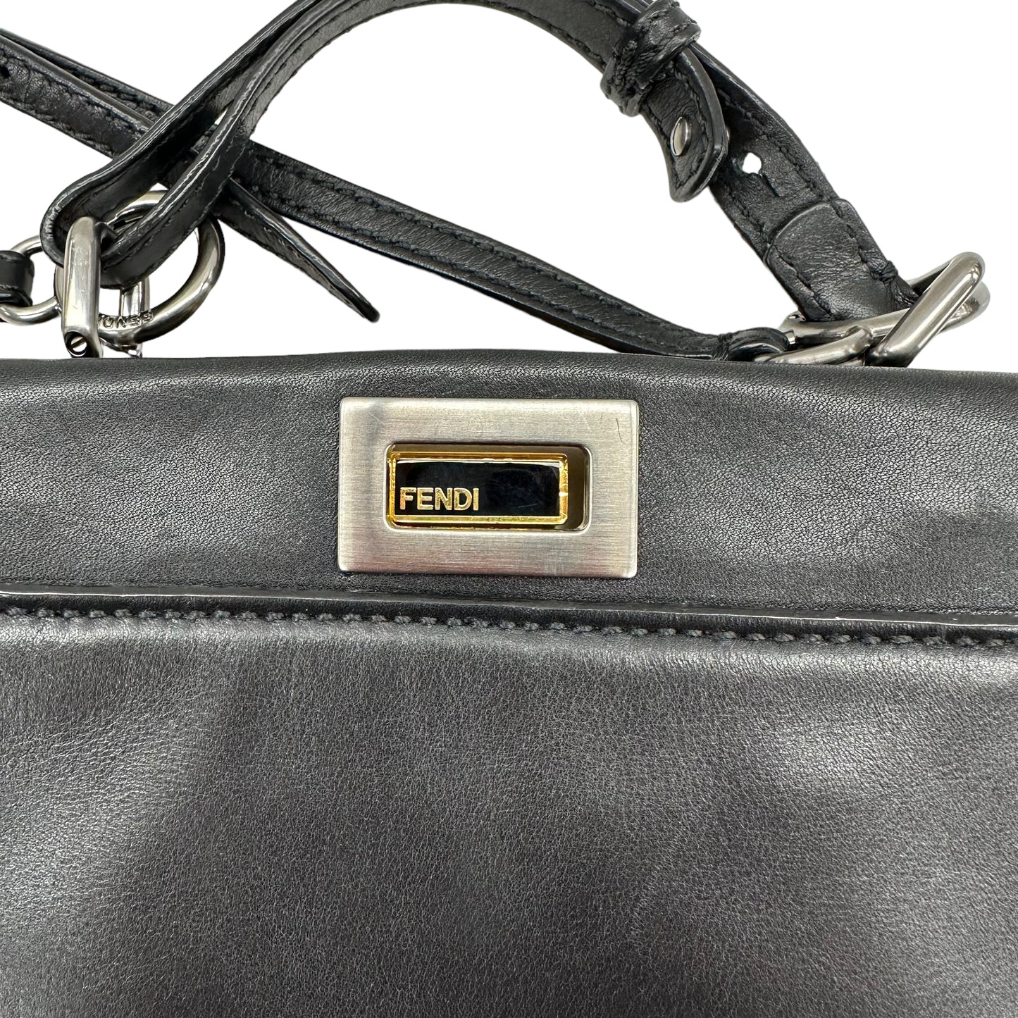 Handbag Luxury Designer By Fendi  Size: Small