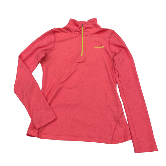 Athletic Top Long Sleeve Collar By New Balance  Size: S