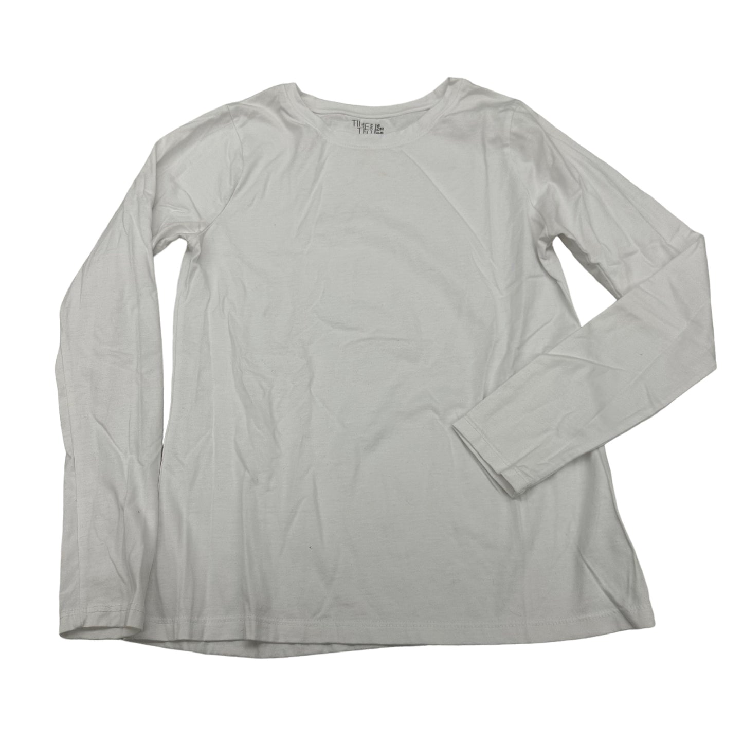 Top Long Sleeve Basic By Time And Tru  Size: S